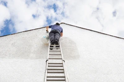 Peinture extérieure à Gilette — façades et ravalement
